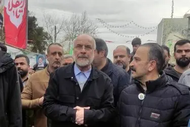 حضور قالیباف در راهپیمایی ۲۲ بهمن 