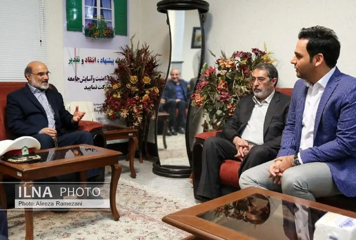 بازدید رییس رسانه ملی از پشت صحنه برنامه ماه عسل