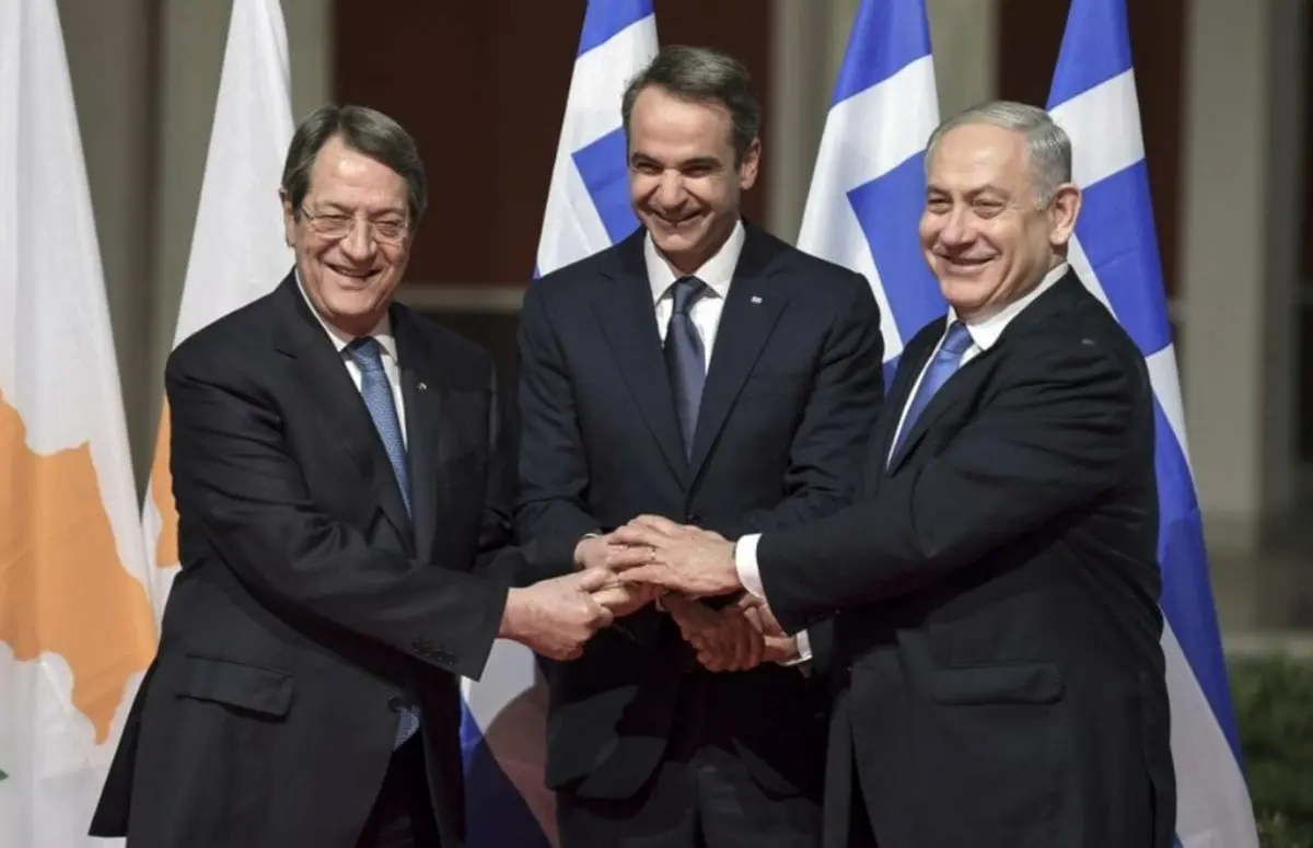 ائتلاف نظامی جدید در شرق مدیترانه؛ اسرائیل، یونان و قبرس علیه ترکیه هم‌پیمان شدند