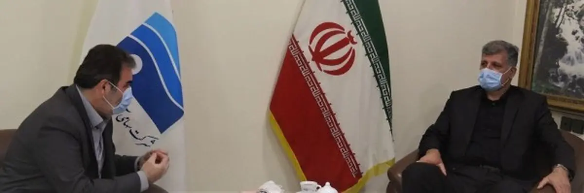 دیدار نماینده شهرستان رودبار با مدیر عامل شرکت آب منطقه ای گیلان
