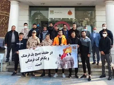 نذر خون جامعه ورزش بسیج در اولین روز از هفته بسیج