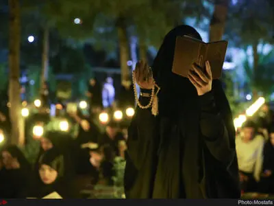 مراسم احیای شب بیست و سوم ماه مبارک رمضان در بهشت زهرا‎