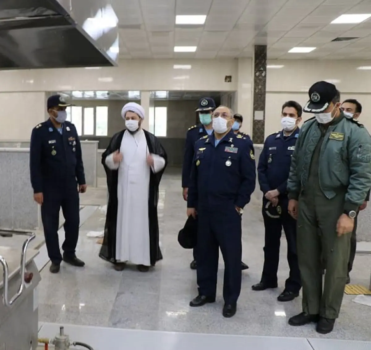 بازدید امیر سرتیپ نصیرزاده از دانشگاه شهید ستاری
