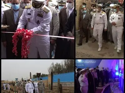 افتتاح نمایشگاه راهیان نور نیروی دریایی ارتش