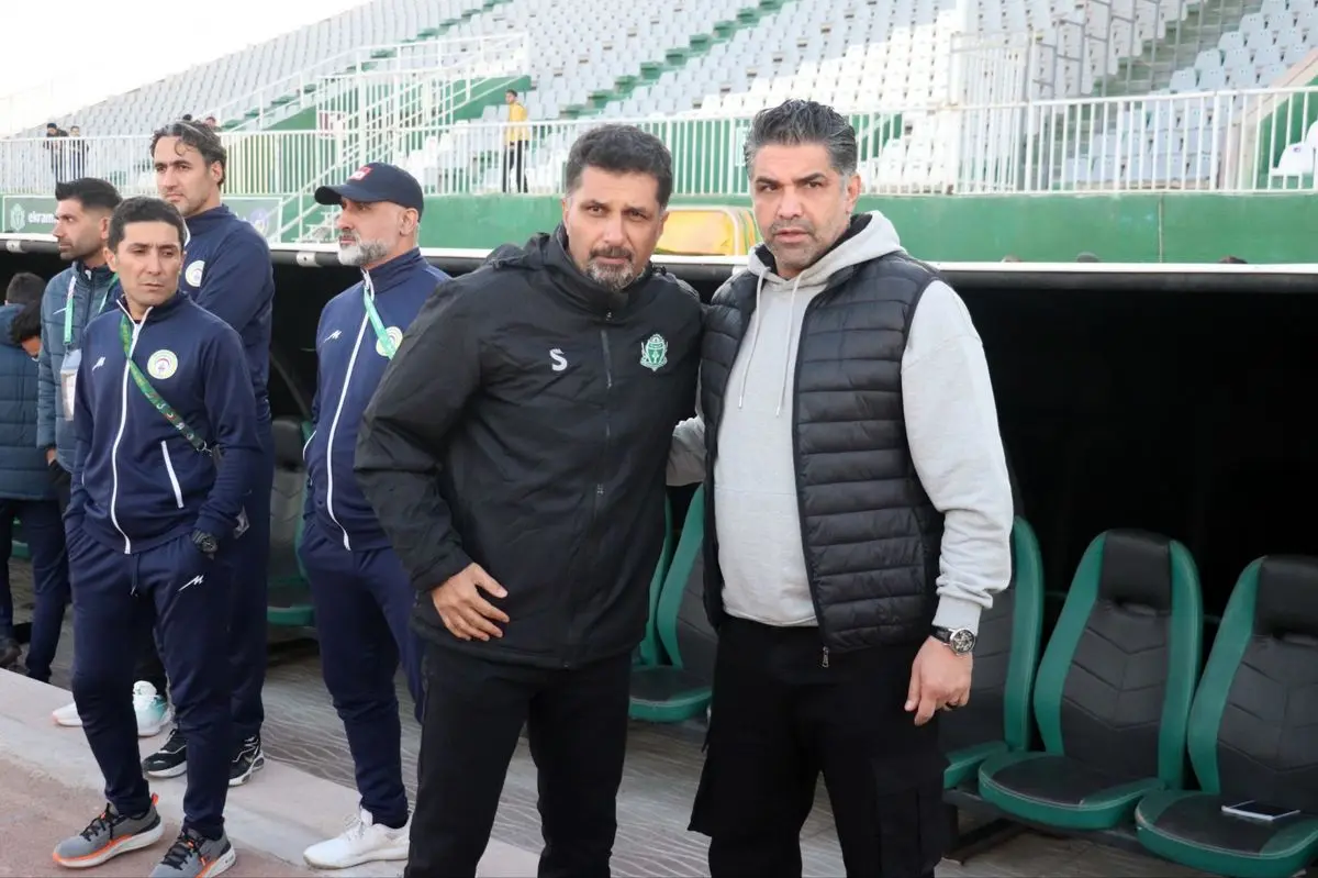 حضور سیدمجتبی حسینی در تمرین و مسابقه آلومینیوم با وجود گذشتن از سوگ پدر