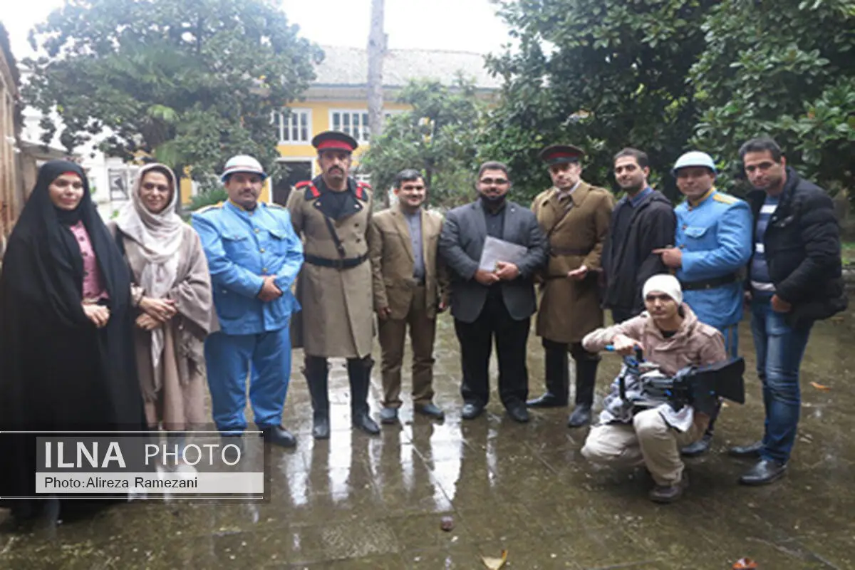 فیلمبرداری سکانس‌هایی از مستند بلدیه با حضور مدیرعامل شهرداری رشت
