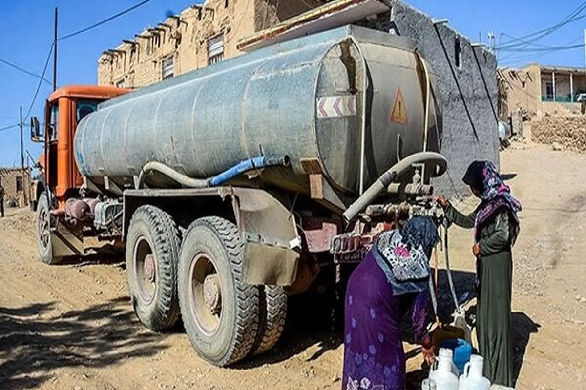 آبرسانی به روستاهای شهرستان مشهد با تانکر/ ٩٨ درصد حوضه شهرستان مشهد در وضعیت خشکسالی