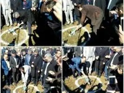 کلنگ مجتمع فرهنگی و هنری پره سر به زمین زده شد