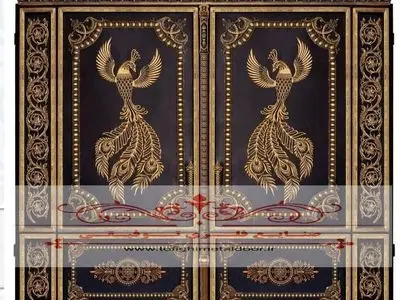 درب حیاط، درب فرفورژه و درب لیزری