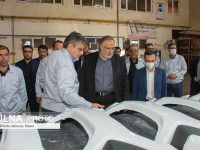 بازدید استاندار قزوین از چند واحد صنعتی در کاسپین