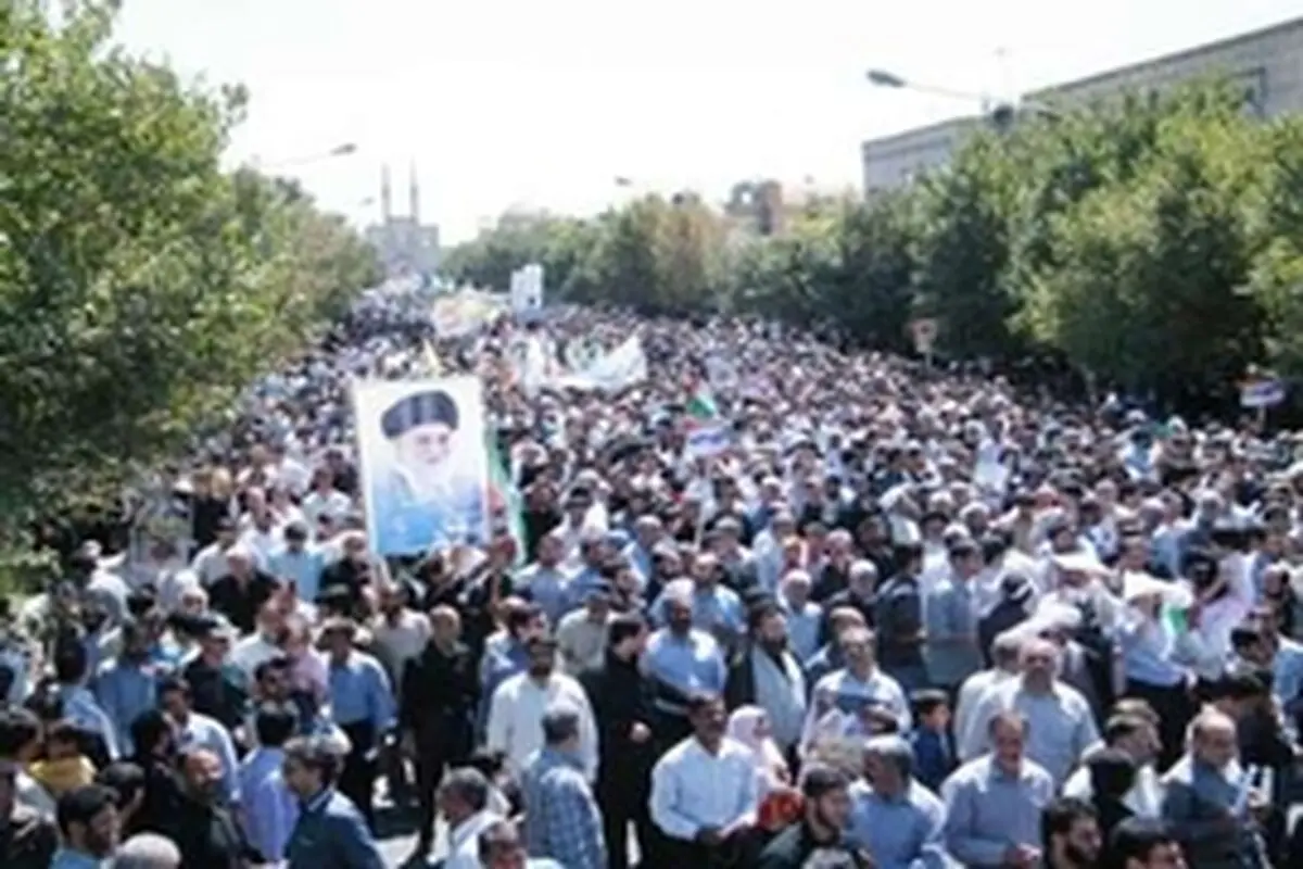 اعلام مسیر و ساعت راهپیمایی روز قدس در مازندران