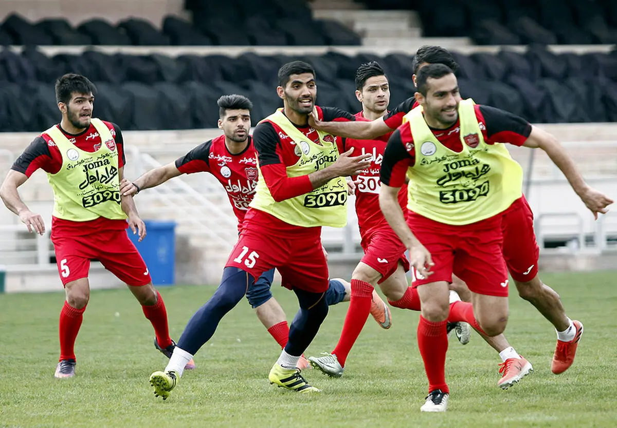 برگزاری تمرین پرسپولیس پشت درهای بسته