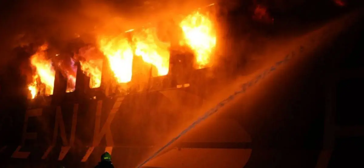 حمله به یک کشتی ترکیه در بندر اودسا