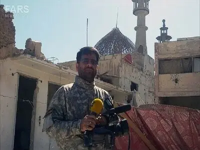 استشهاد مراسل الاذاعة والتلفزیون الایرانی فی حلب