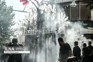 مراسم روز عاشورای حسینی در تهران