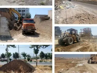 انتقال ۲۰ هزار کامیون خاک و نخاله در ۱۱ ماهه سالجاری