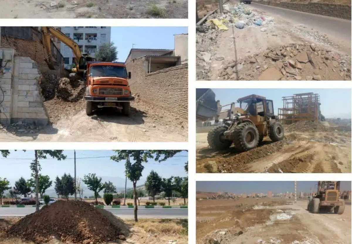 انتقال ۲۰ هزار کامیون خاک و نخاله در ۱۱ ماهه سالجاری