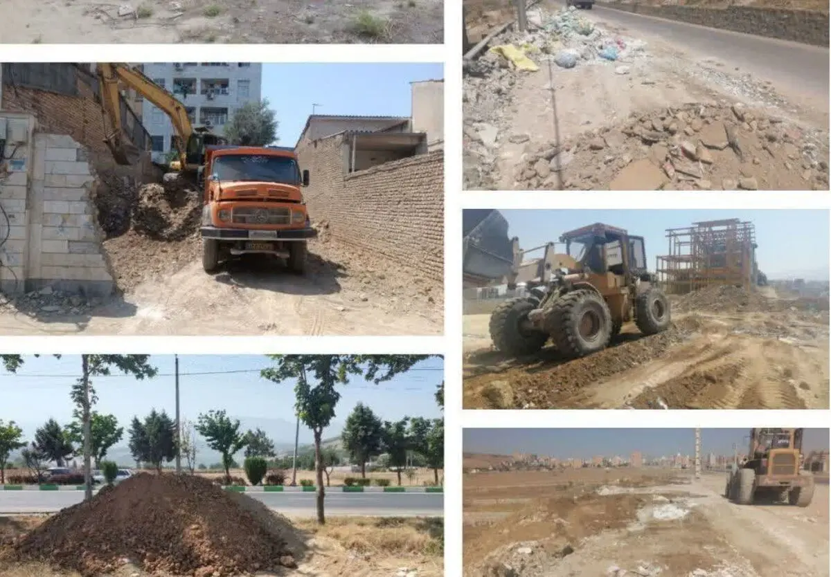 انتقال ۲۰ هزار کامیون خاک و نخاله در ۱۱ ماهه سالجاری