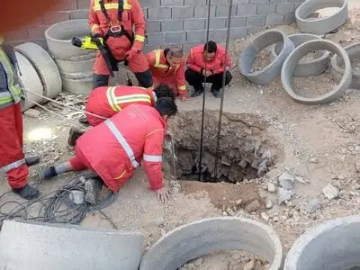 مرگ ۲ کارگر حین حفر چاه آب در مهرشهر کرج