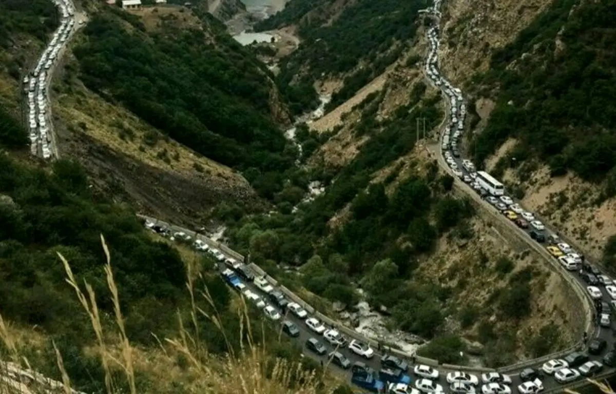 جاده کندوان و هراز جمعه یک‌طرفه می‌شود