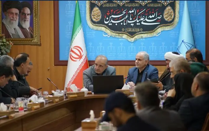 دیدار اعضای کمیسیون کشاورزی، آب و منابع طبیعی مجلس شورای اسلامی با وزیر دادگستری