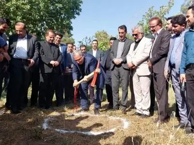 اولین رادیوتراپی کهگیلویه و بویراحمد کلنگ زنی شد