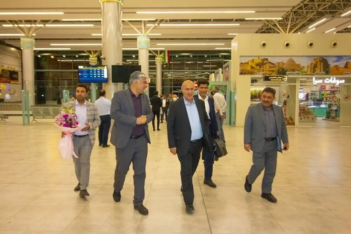 مهدی تاج وارد کرمان شد
