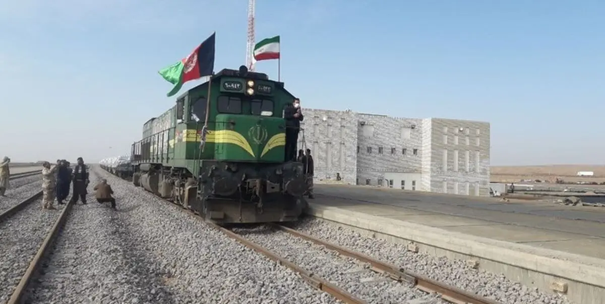 جابجایی ۴۳۸ هزار تُن کالا از خط‌آهن خواف-هرات در ۴ ماه