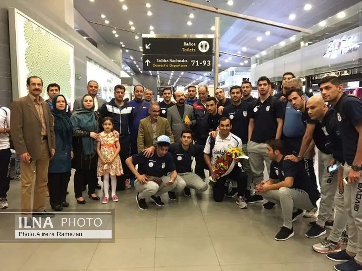 تیم ملی فوتسال به کلمبیا رسید