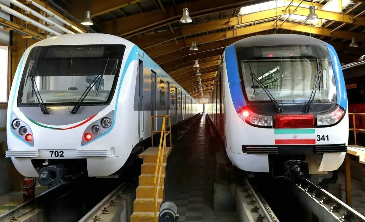 افزایش ظرفیت ناوگان مترو با ورود ۹۴۵ واگن جدید