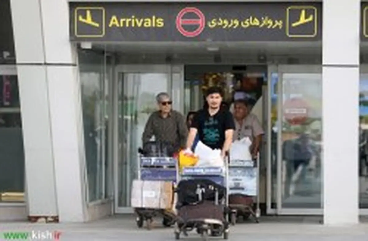 ثبت ۱۳۱ پرواز و جابه‌جایی بیش از ۱۳ هزار مسافر در فرودگاه بین‌المللی کیش در هفته گذشته​