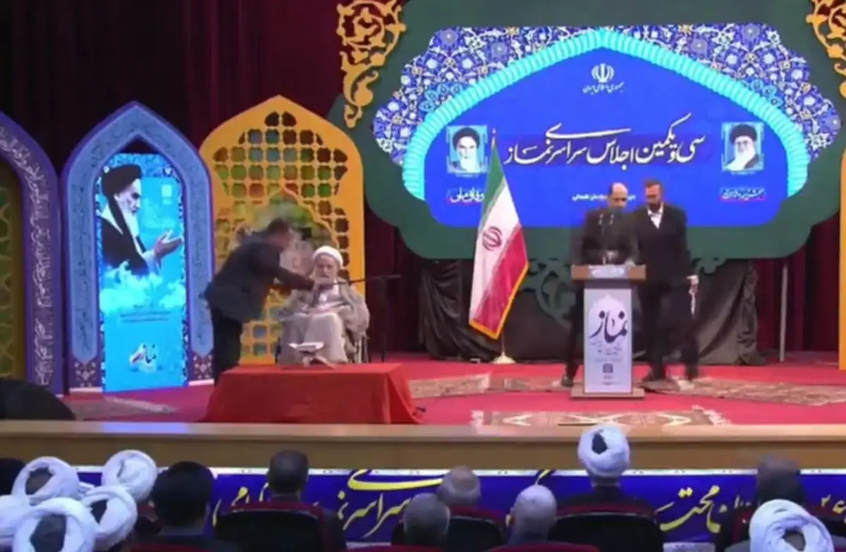 اولین تصویر از قرائتی پس از مدت‌ها/ شوخی در حضور رئیس جمهور: به قول تریاکی‌ها «کم و تیز و چسبان»! + فیلم