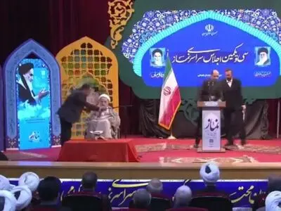 اولین تصویر از قرائتی پس از مدت‌ها/ شوخی در حضور رئیس جمهور: به قول تریاکی‌ها «کم و تیز و چسبان»! + فیلم