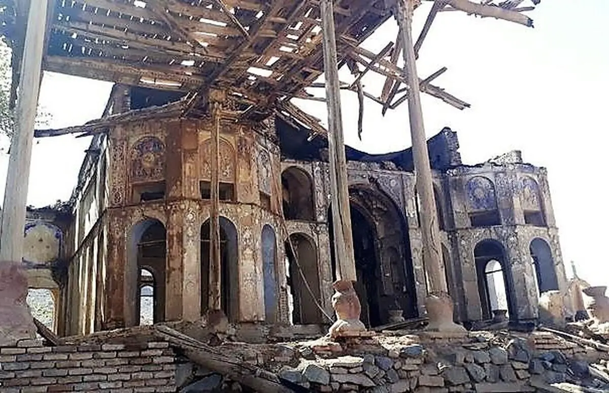 دستگیری عاملان آتش‌سوزی کاخ چهلستون سرهنگ آباد