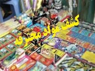 کشف محموله ۹۰ هزار عددی مواد محترقه غیرمجاز در کرمانشاه