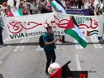 حضور فعالان ایرانی در بزرگ‌ترین راهپیمایی محیط‌زیستی جهان در برزیل + فیلم