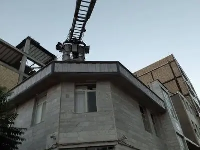  سقوط کارگر جوان کرمانشاهی حین کار