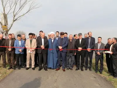 افنتاح ۵ طرح عام‌المنفعه در شفت افتتاح شد