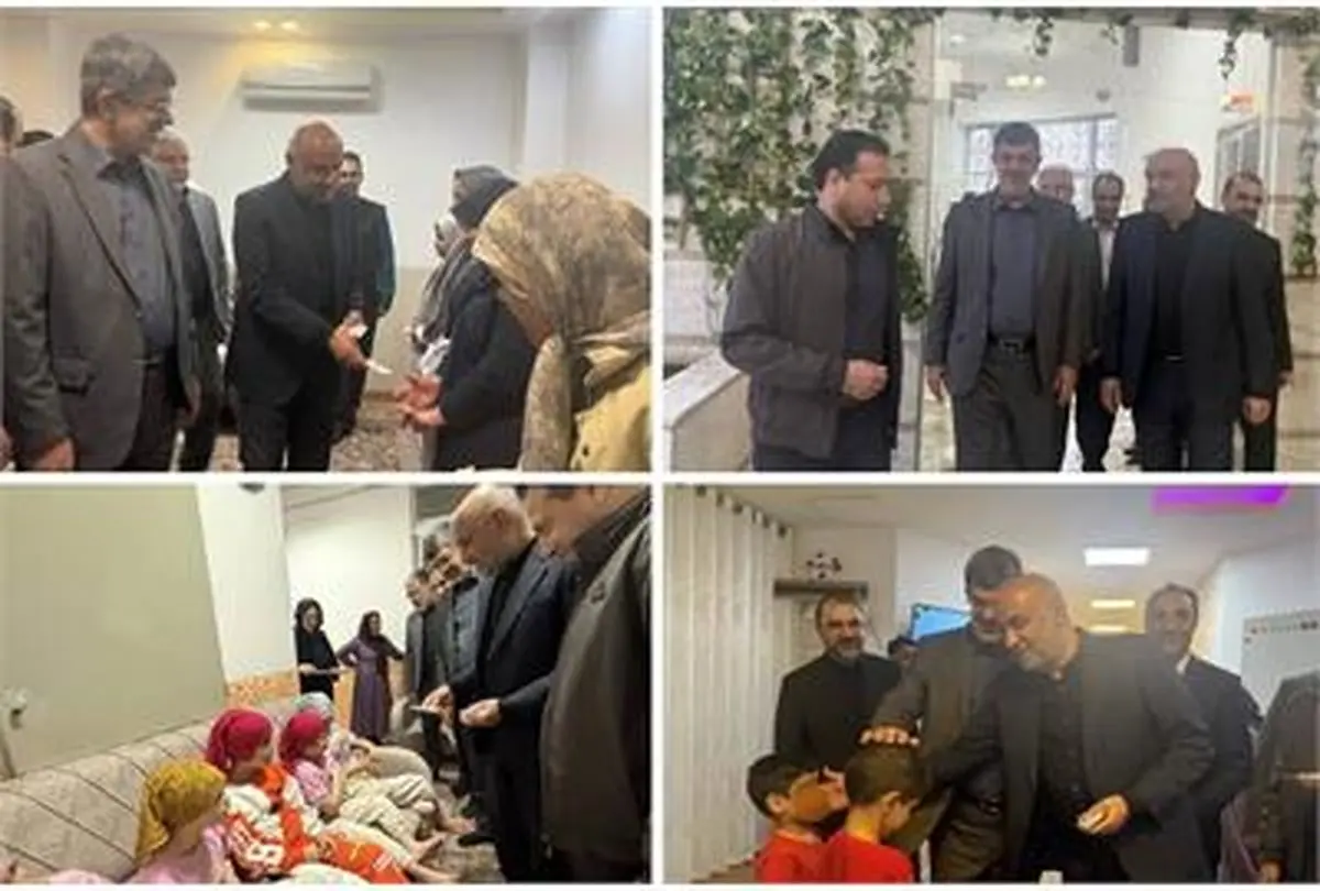  بازدید وزیر کار از یک مرکز نگهداری از فرزندان داری معلولیت در یزد