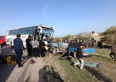 افزایش فوتی‌های تصادفات در خوزستان؛ ۱۲۴۵ نفر در سال ۱۴۰۴ جان باختند