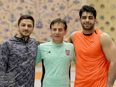 حضور حمید  سوریان بر سر تمرین فرنگی کاران