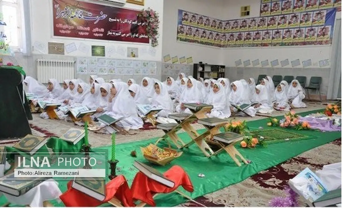 برگزاری آئین جشن شکرگزاری فراگیری قرآن در64 مدرسه ابتدایی آستارا 