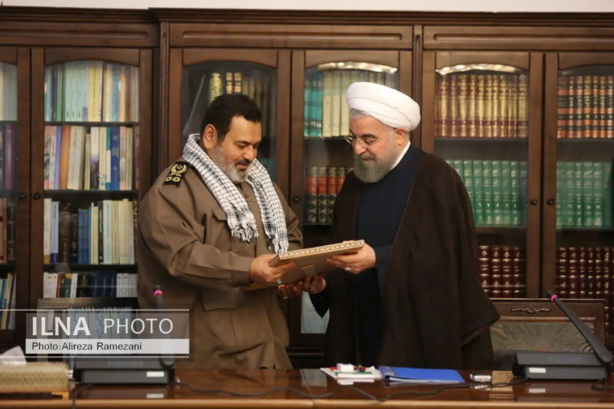 رییس جمهور از خدمات سرلشکر فیروزآبادی تقدیر کرد