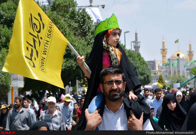 راهپیمایی روز قدس درمشهد مقدس