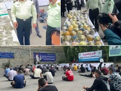 با اجرای طرح صاعقه ۵۲۹ کیلو مواد مخدر کشف شد/ بیش از ۲۰۰ نفر قاچاقچی ‌و توزیع کننده دستگیر شدند+ فیلم