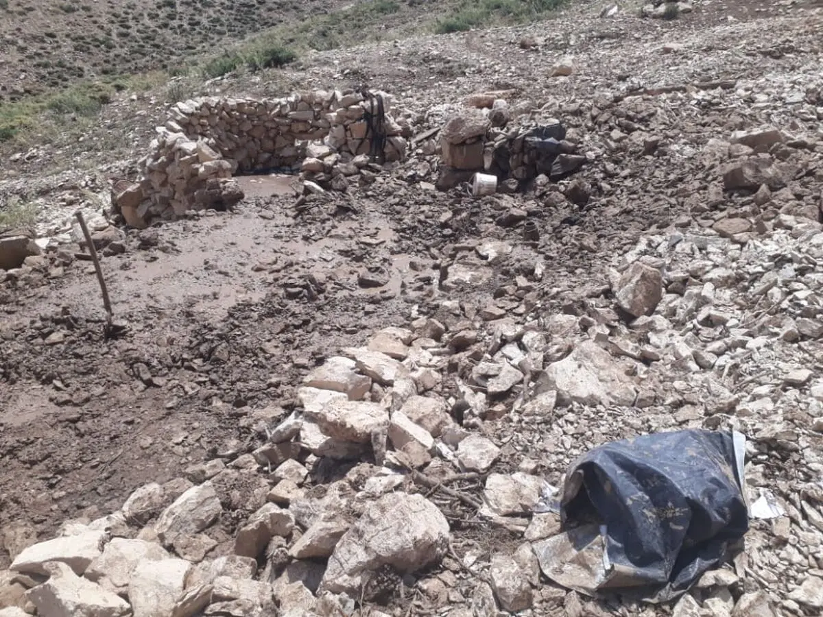 درخواست کمک فوری برای اهالی گرفتار در کوه سفید در مرز میان خوزستان و چهارمحال بختیاری+ تصاویر