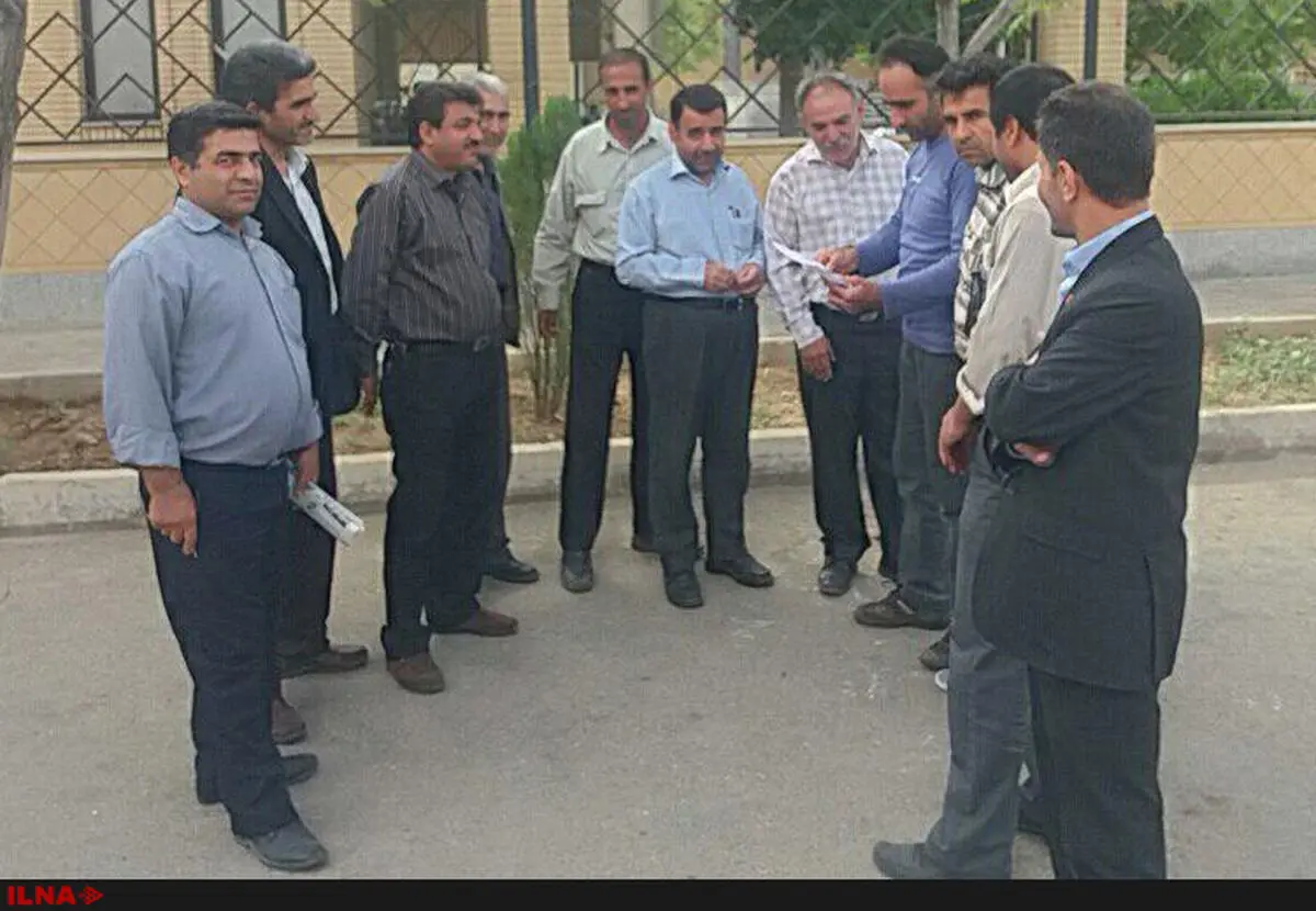 کارگران بازنشسته «رنگین نخ» برای سومین بار در هفته جاری تجمع کردند 