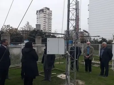 بازدید رئیس سازمان از ایستگاه‌های هواشناسی مازندران 