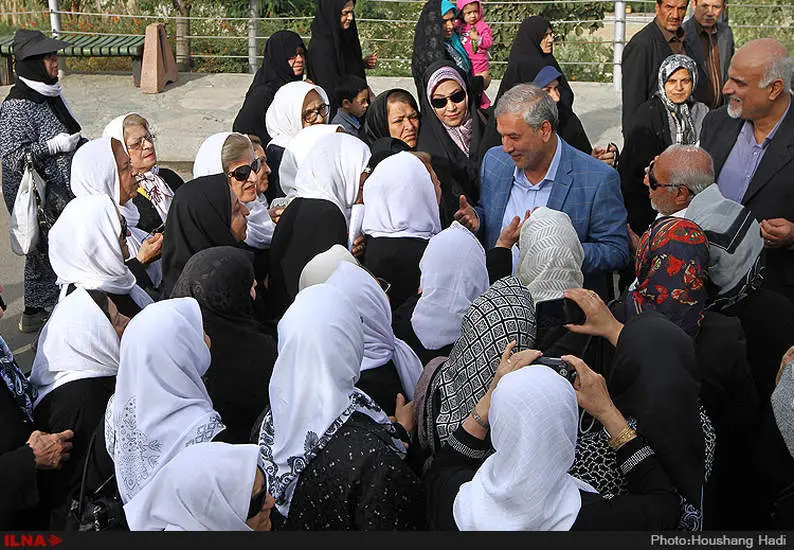 نکو داشت روز جهانی سالمند با حضور وزیرکار در بوستان جوانمردان