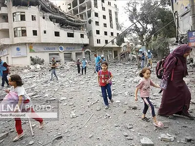 راهپیمایی محکومیت جنون‌ آدمکشی رژیم غاصب صهیونیستی در رفح